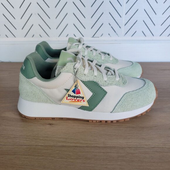 ❤️Converse Omega Trainer Ox Mint Green Men Shoes Sz 6.5 Suede Sneakers A16173C❤️ - Picture 1 of 9